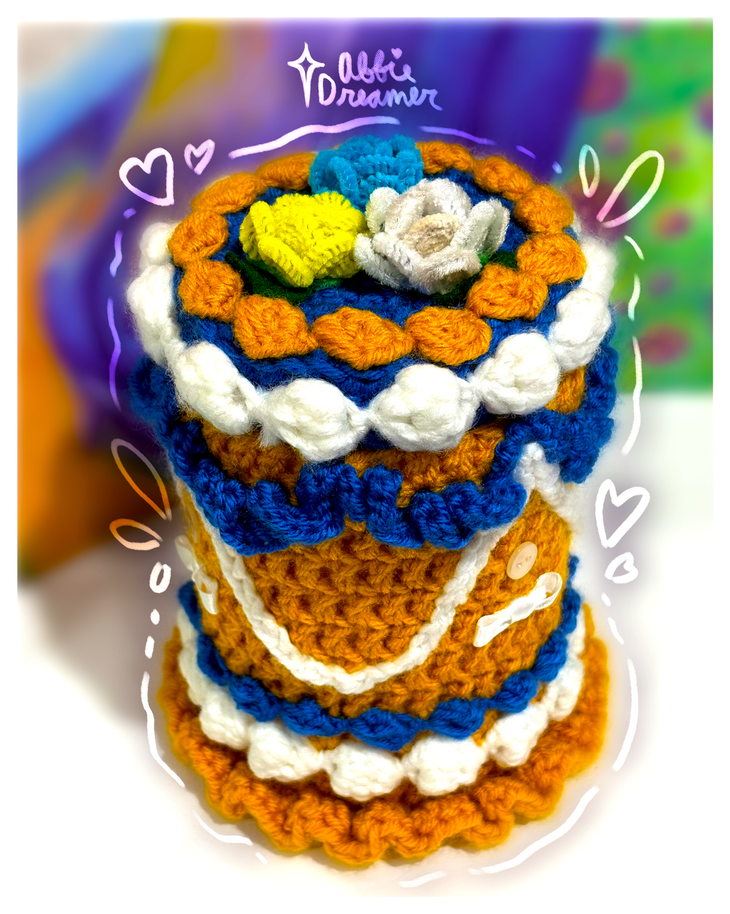 Sun and Sky Cake Container