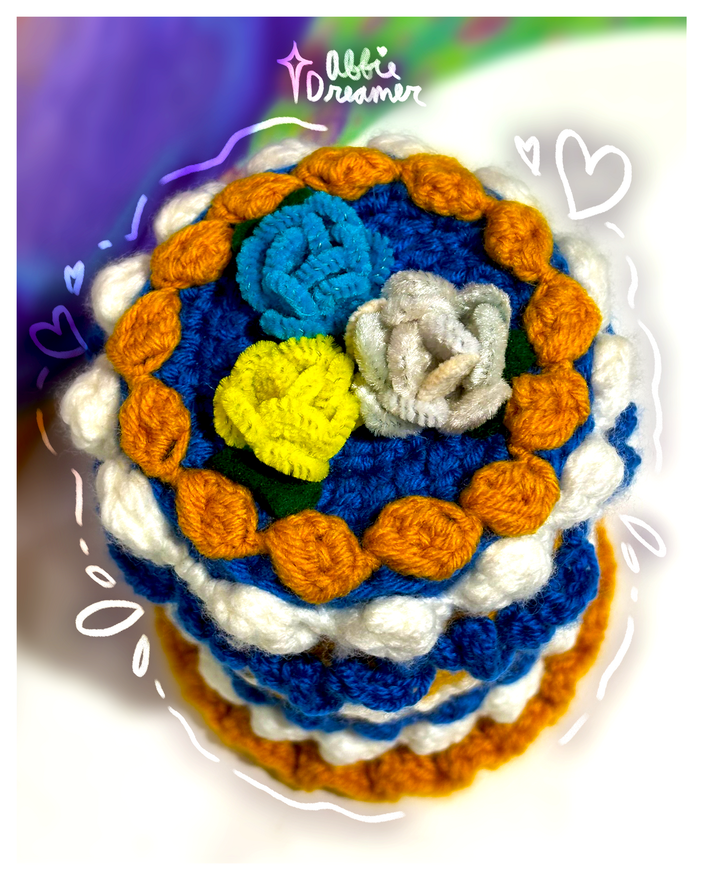 Sun and Sky Cake Container