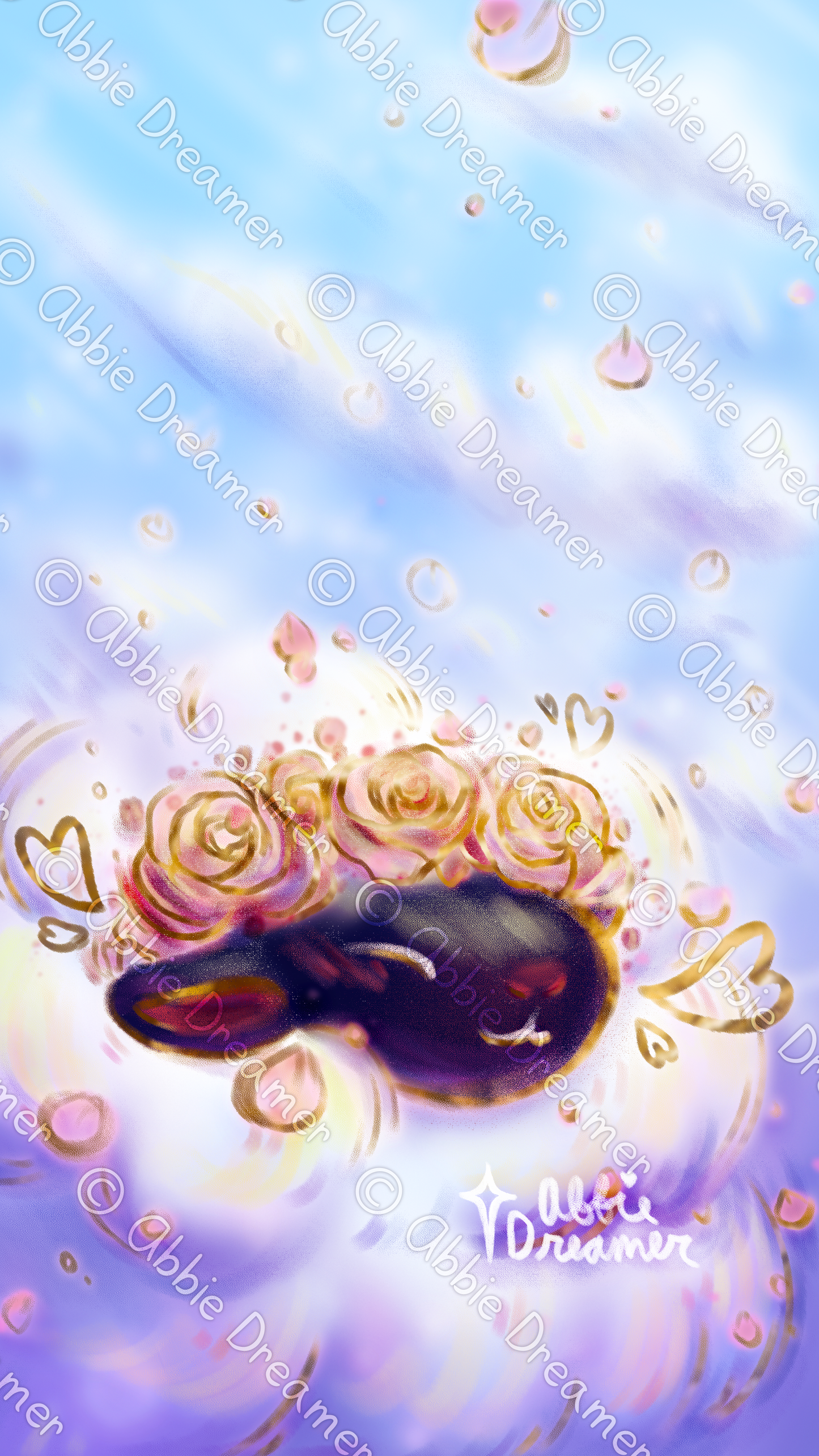 Springtime Sheep Print