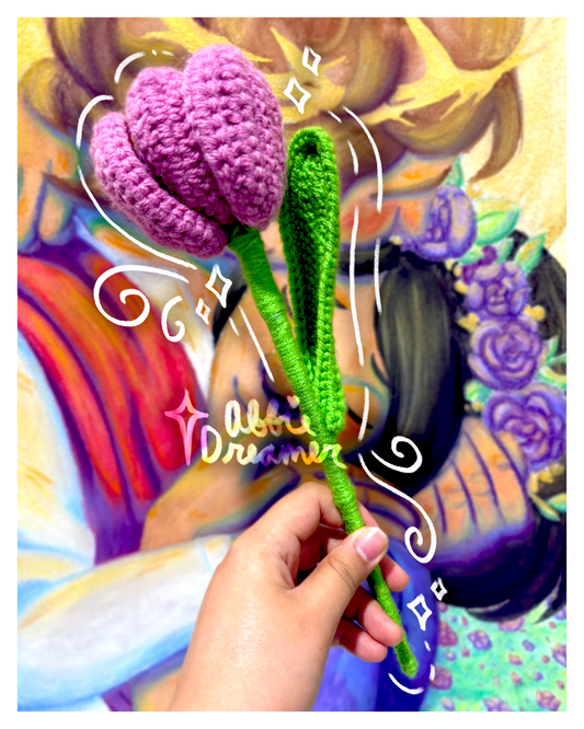 Tulip Crochet Flower